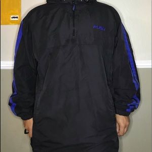 Retro FUBU windbreaker